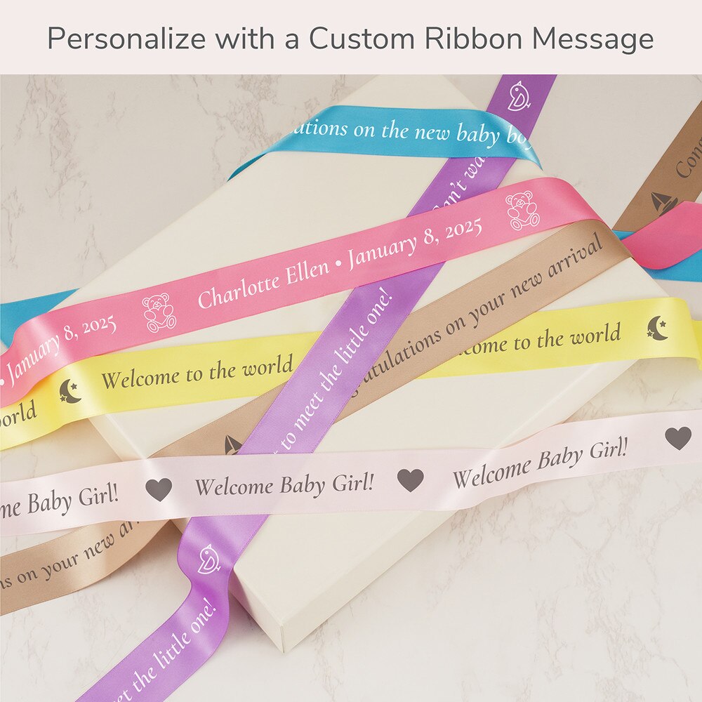 custom colorful ribbon with custom message